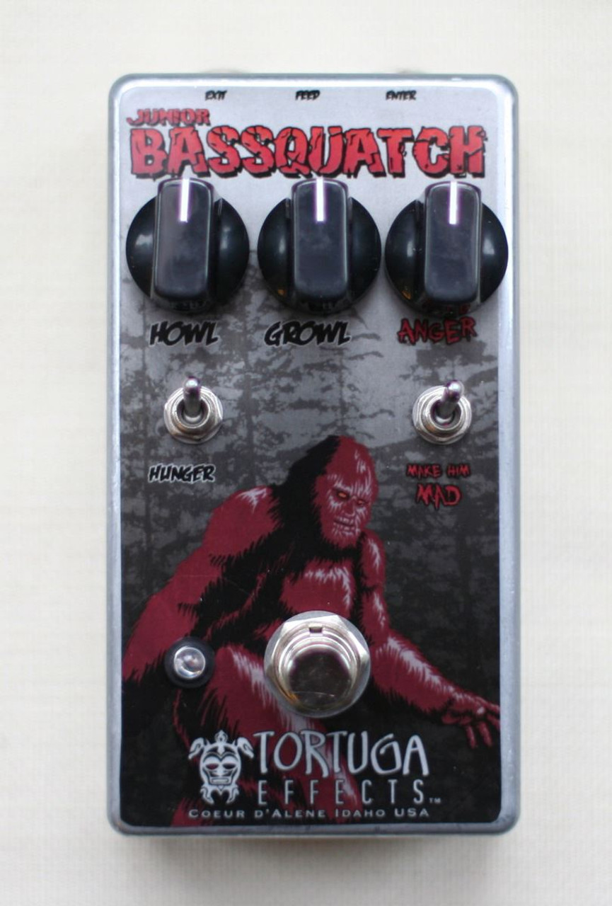 Tortuga Effects Junior Bassquatch Bass Fuzz pedal