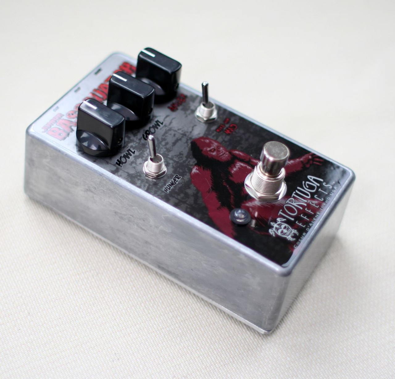 Tortuga Effects Junior Bassquatch Bass Fuzz pedal