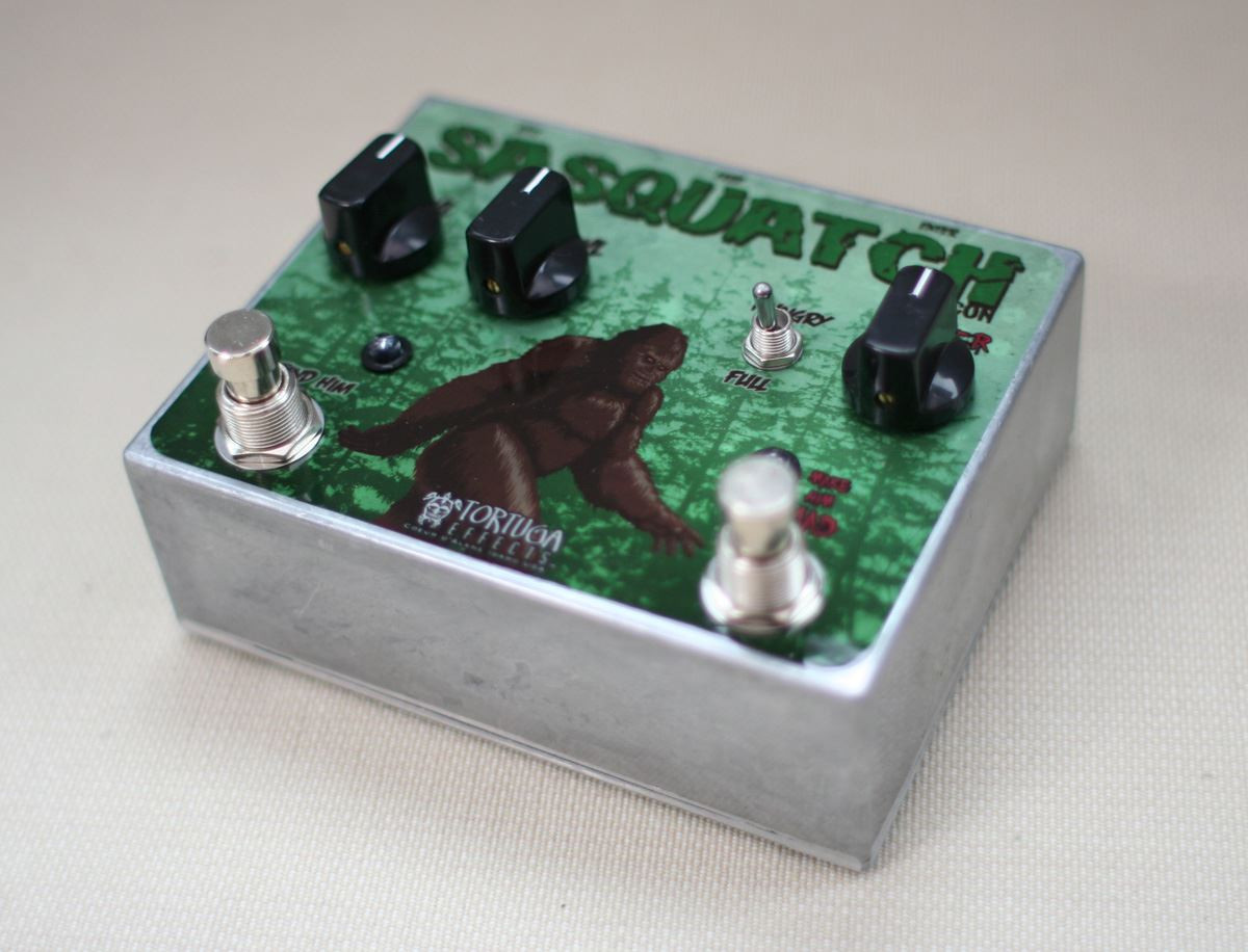 Tortuga Effects Sasquatch Dual Silicon Fuzz pedal - Macdaddy Music