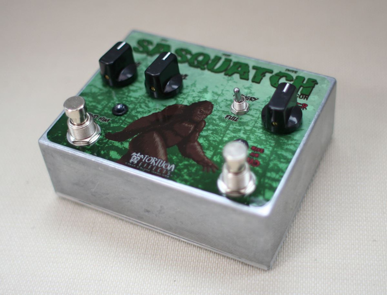 Tortuga Effects Sasquatch Dual Silicon Fuzz pedal