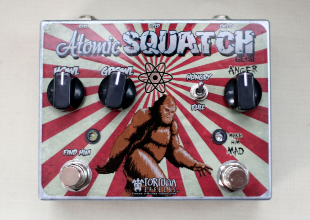 Tortuga Effects Atomic Sasquatch Dual Ge & Si Fuzz pedal