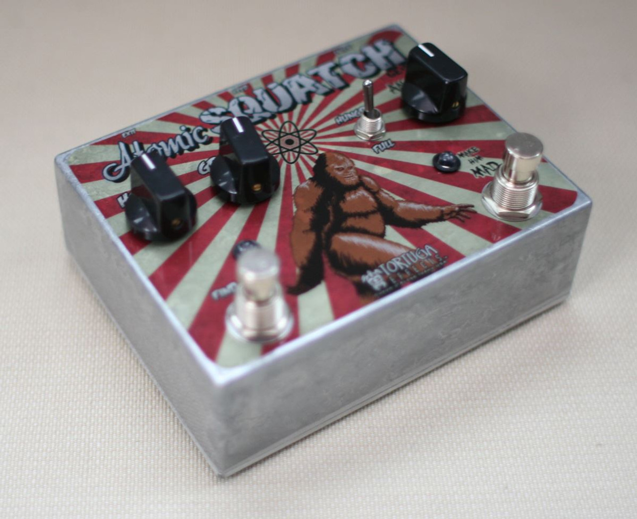 Tortuga Effects Atomic Sasquatch Dual Ge & Si Fuzz pedal