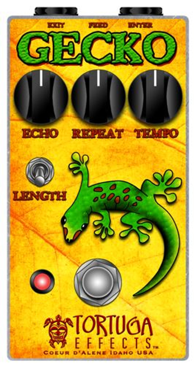 Tortuga Effects Gecko Echo / Delay pedal