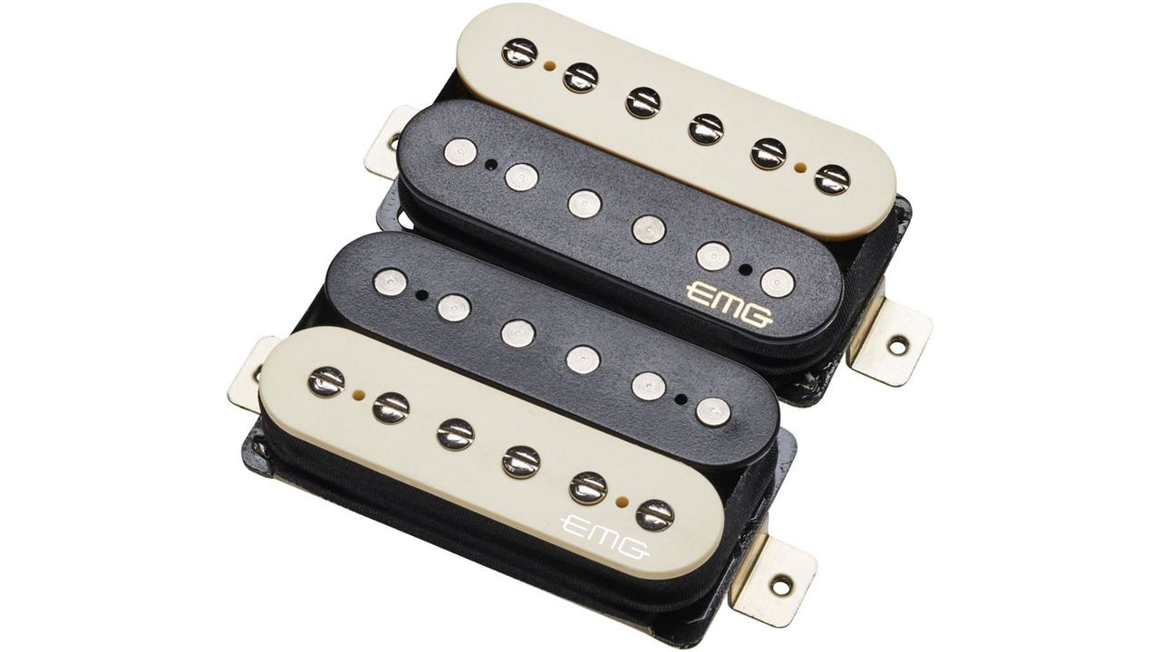 EMG Hot 70 Retro Active Humbucker set - zebra