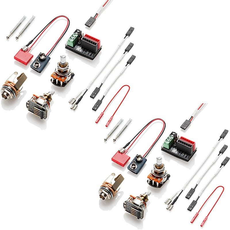 EMG 81X / 60X Humbucker Pickup set - chrome active - Macdaddy Music