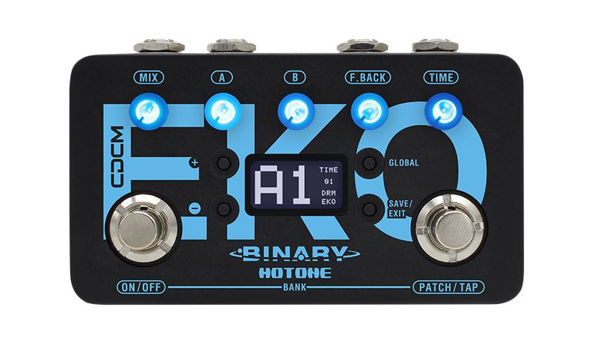 Hotone Binary Eko Delay pedal w/ tap tempo - Macdaddy Music