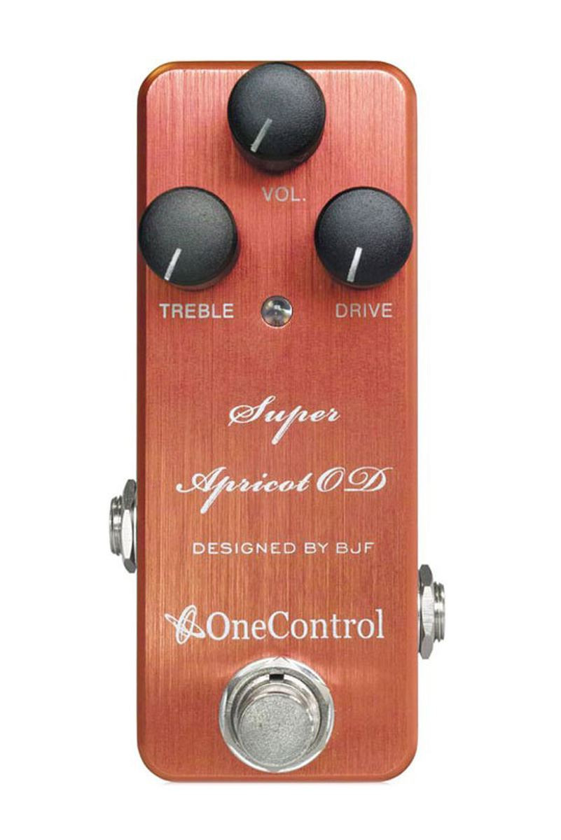 ギター One Control Super Apricot Over Drive One Control BJF Super Apricot Overdrive pedal - Macdaddy Music