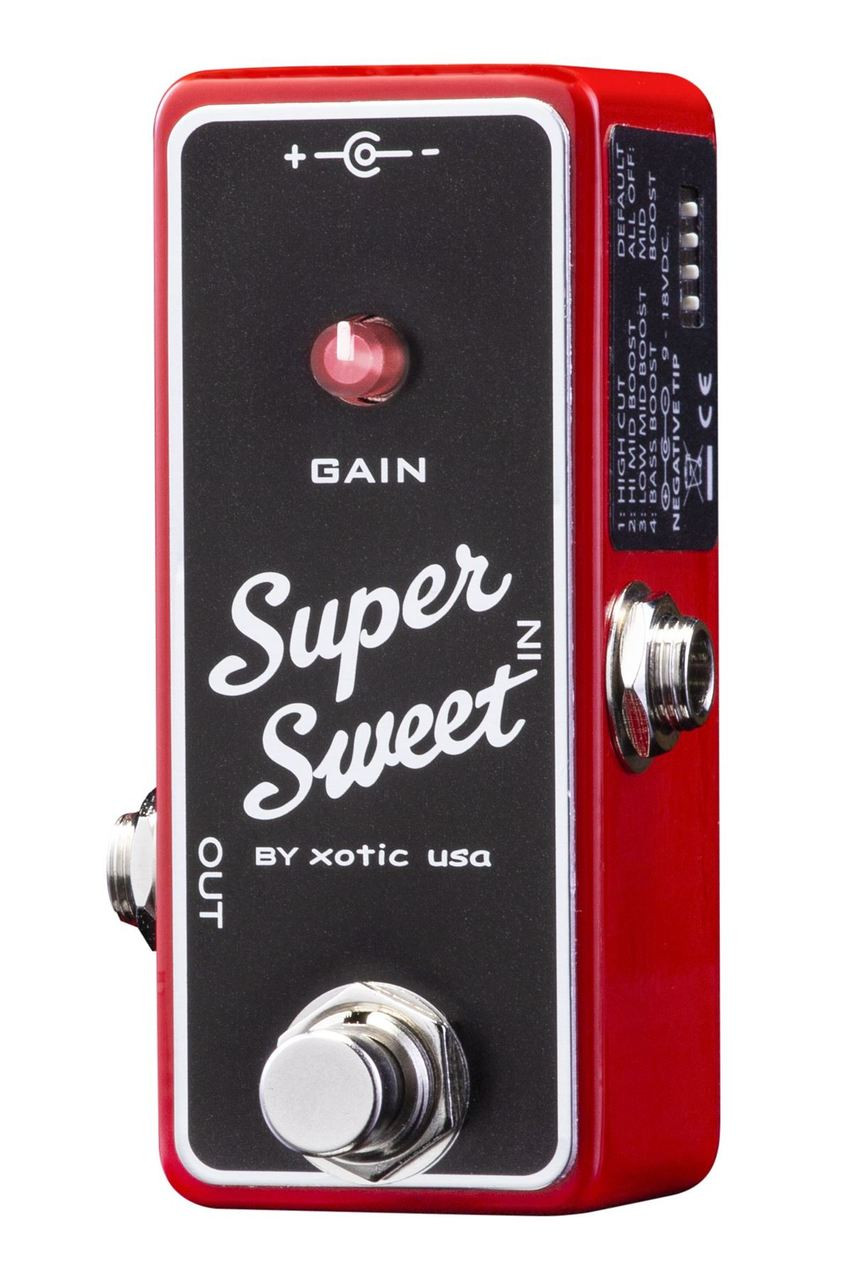 Xotic Effects Super Sweet Booster pedal - Macdaddy Music