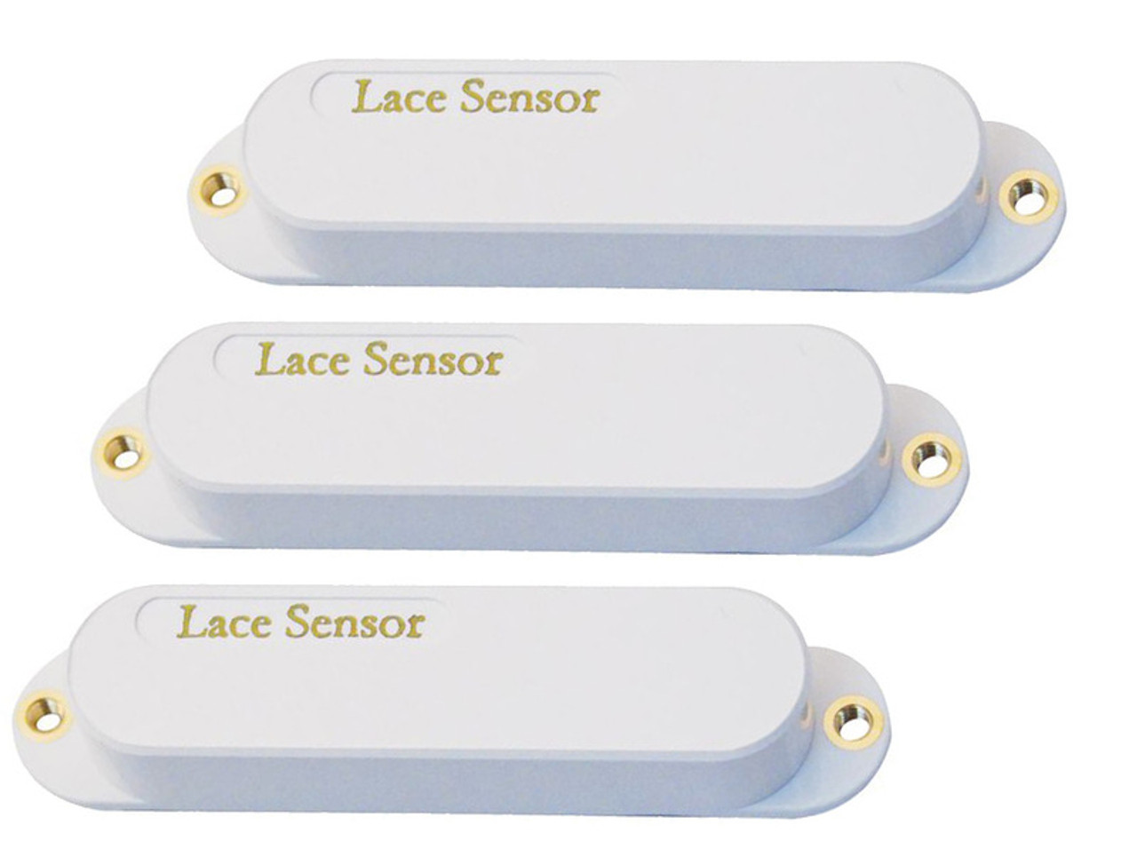 Lace Sensor Gold Strat SSS Set - white