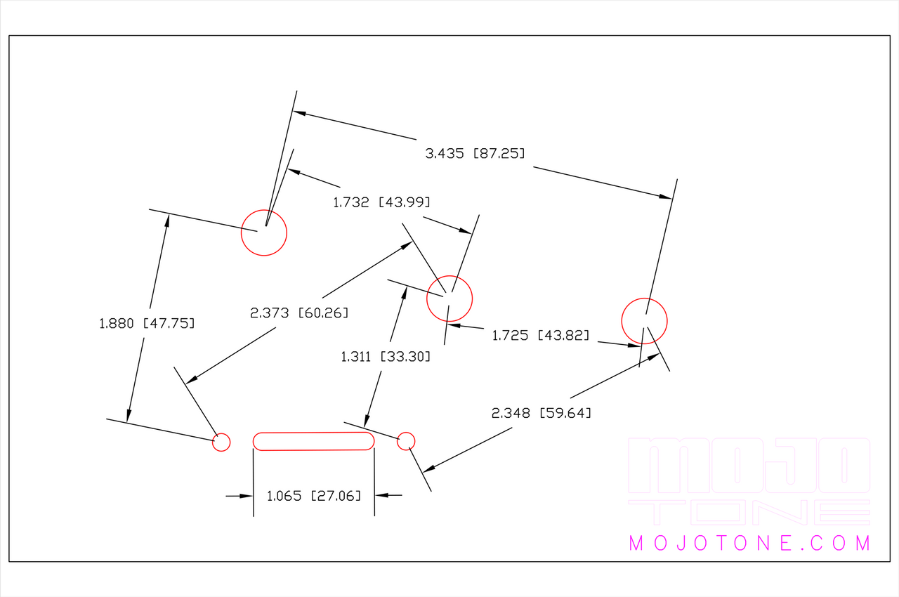 Mojotone Strat Blender Solderless Wiring Harness