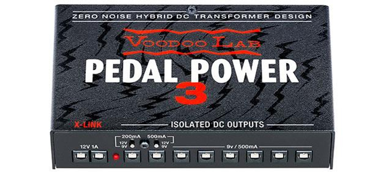 Voodoo Lab Pedal Power 3 Isolated Power Supply 100v-240v