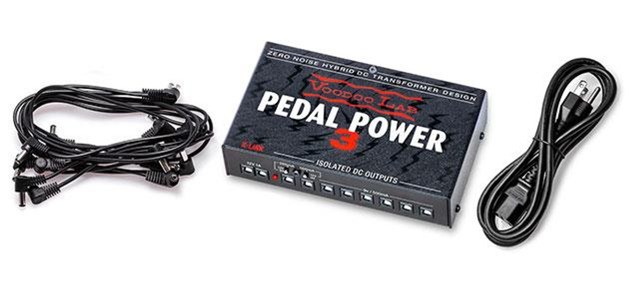 Voodoo Lab Pedal Power 3 Isolated Power Supply 100v-240v