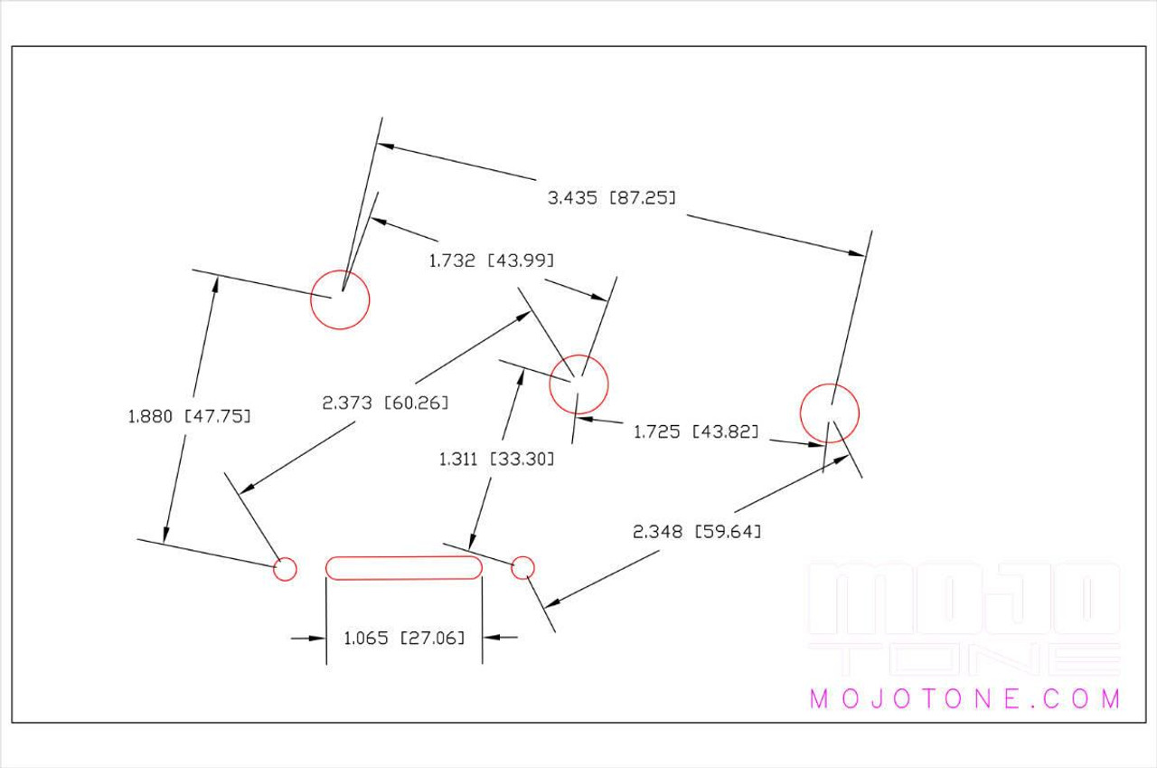 Mojotone Pre-Wired Strat HSS Wiring Harness