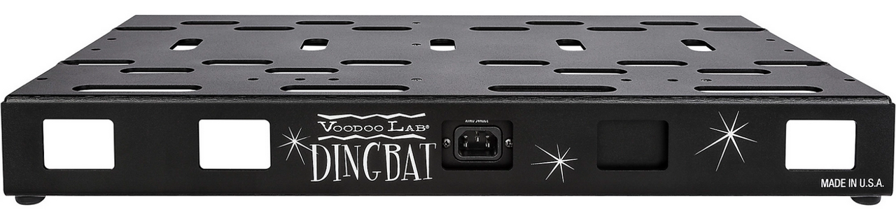 Voodoo Lab Dingbat Medium Pedalboard w/ Pedal Power 3 Plus Power Supply