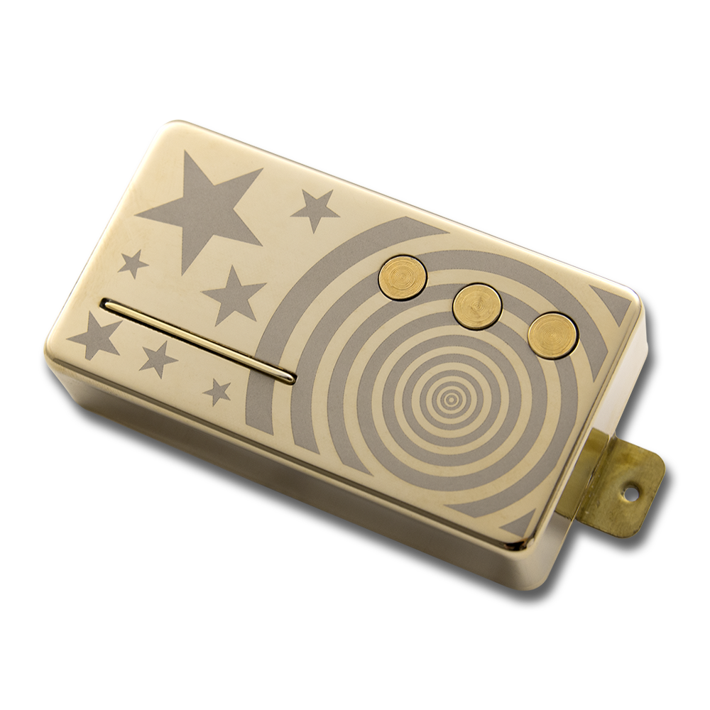 Railhammer Billy Corgan Z-One Signature Neck Humcutter - gold