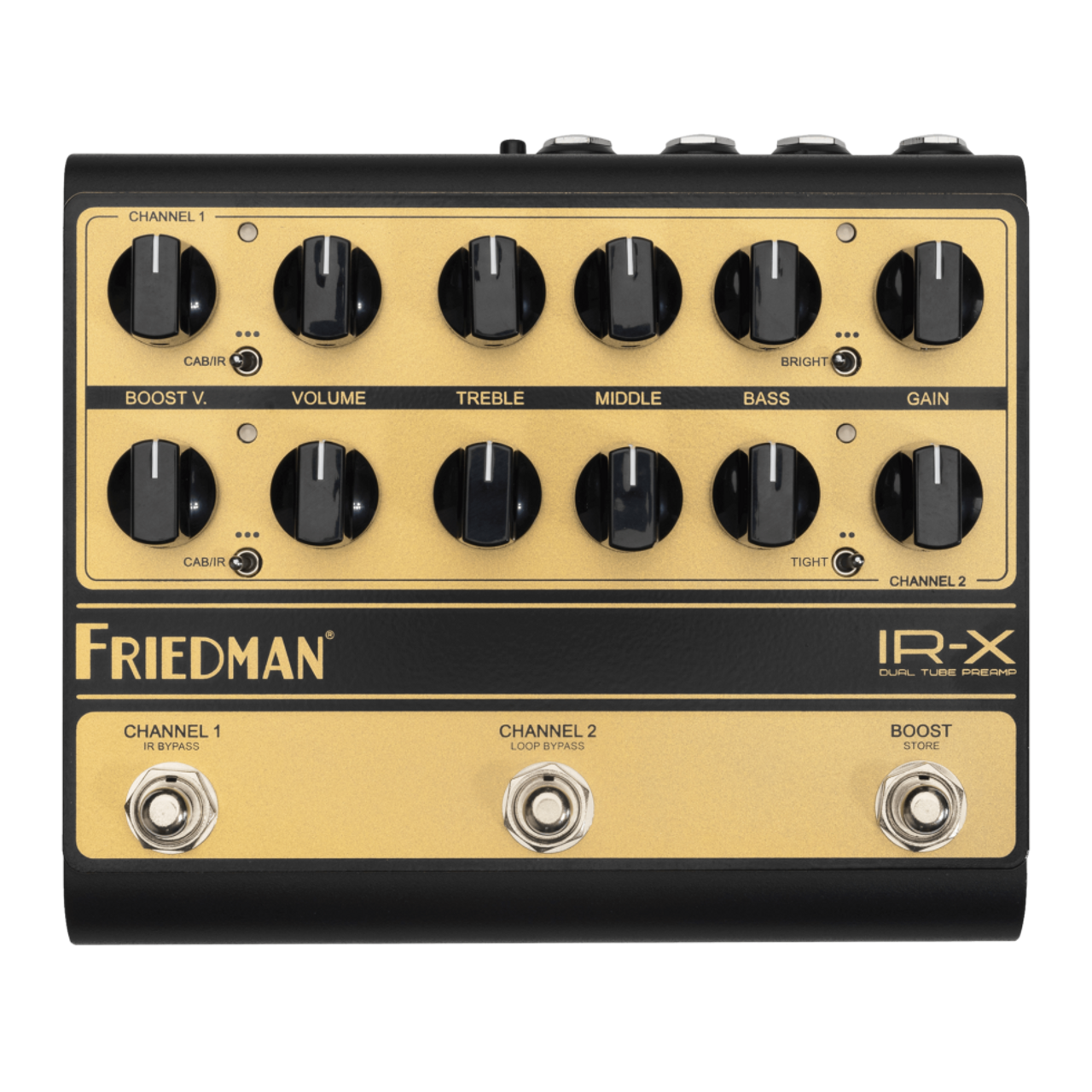 Friedman Amplification IR-X Dual Tube  Preamp pedal / DI & IR