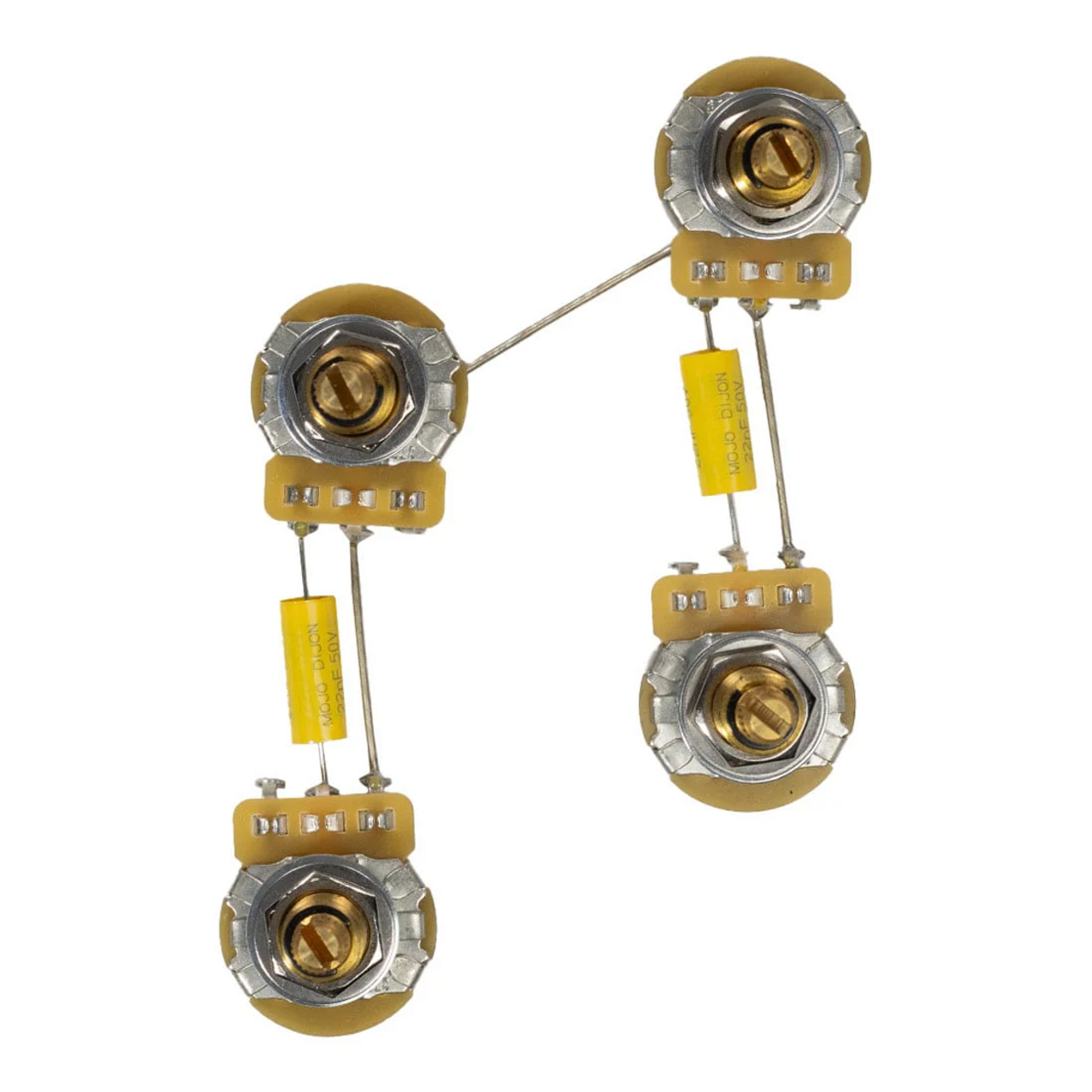 Mojotone Pre-Wired Les Paul Long Shaft Wiring Harness Mojotone Pre-Wired Les Paul Long Shaft Wiring Harness
