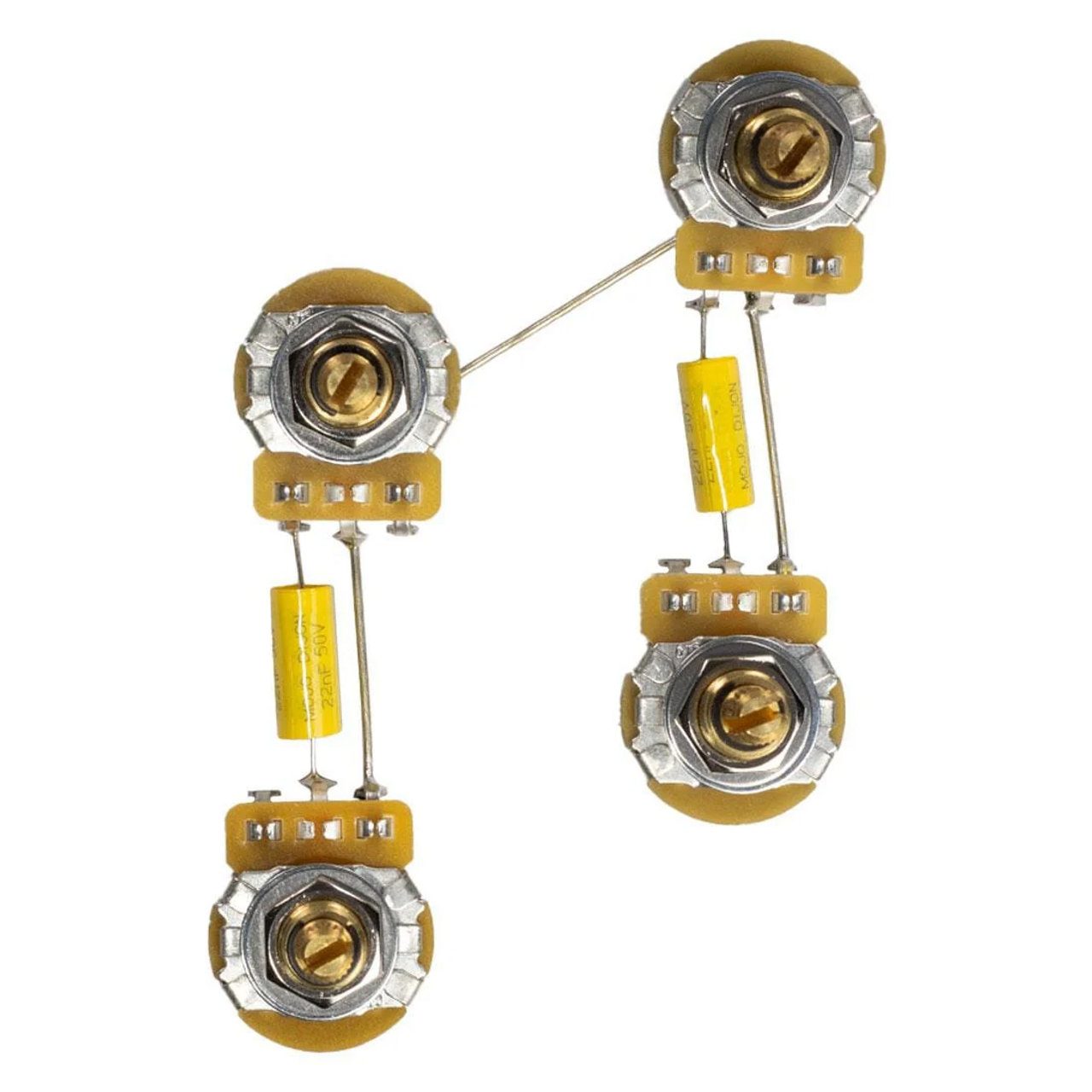 Mojotone Pre-Wired Les Paul Short Shaft Wiring Harness