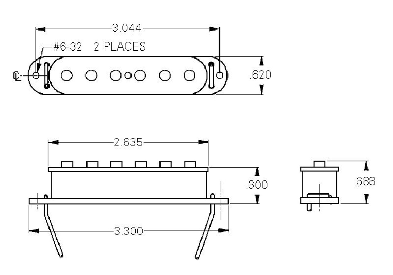 Seymour Duncan SJAG-2 Hot Jaguar pickup set