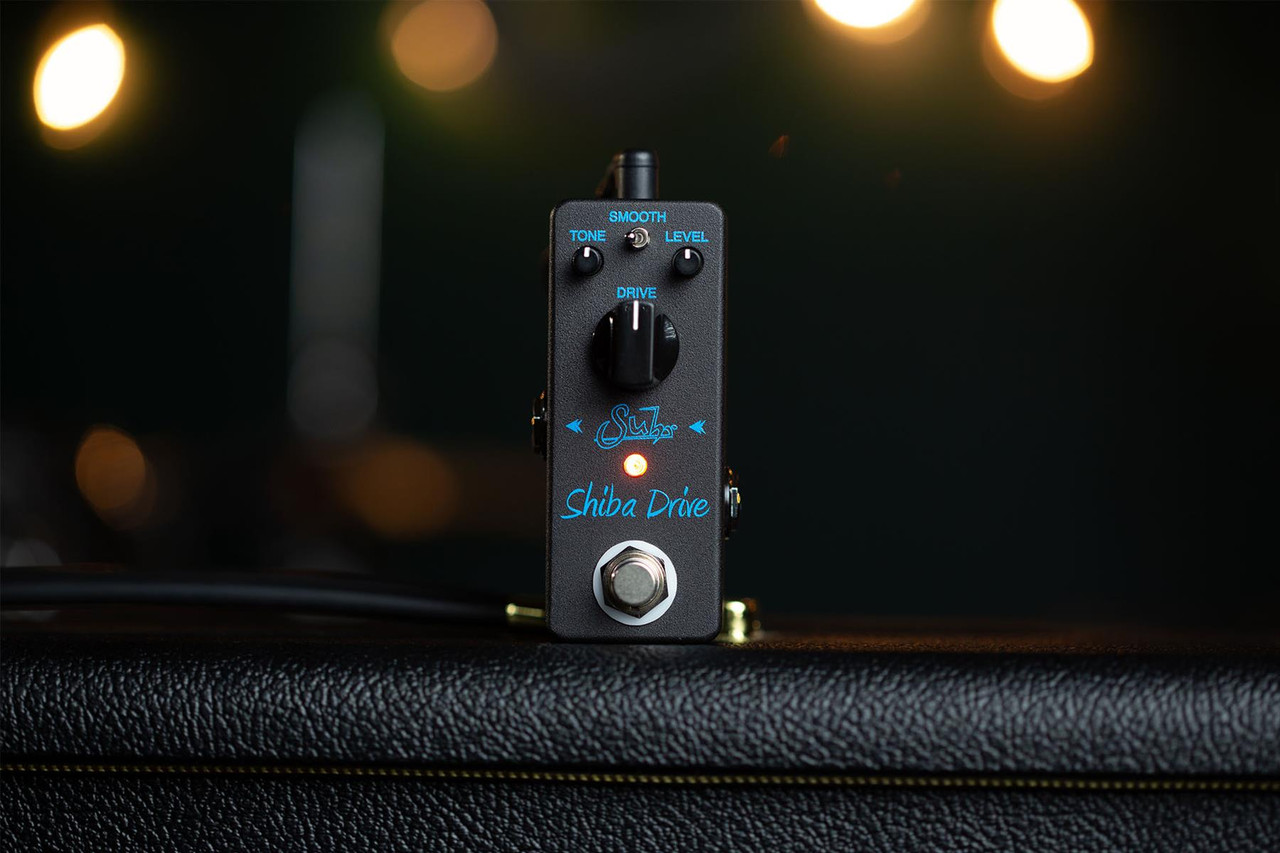 Suhr Shiba Drive Reloaded Mini Overdrive pedal - black edition
