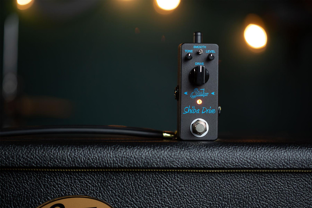 Suhr Shiba Drive Reloaded Mini Overdrive pedal - black edition