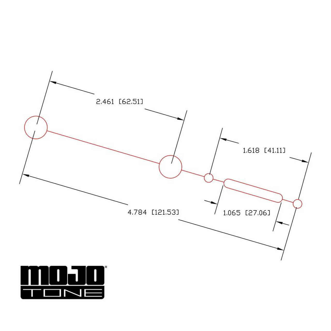 Mojotone Solderless Convertible Tele 4-Way Wiring Harness - 250k pots