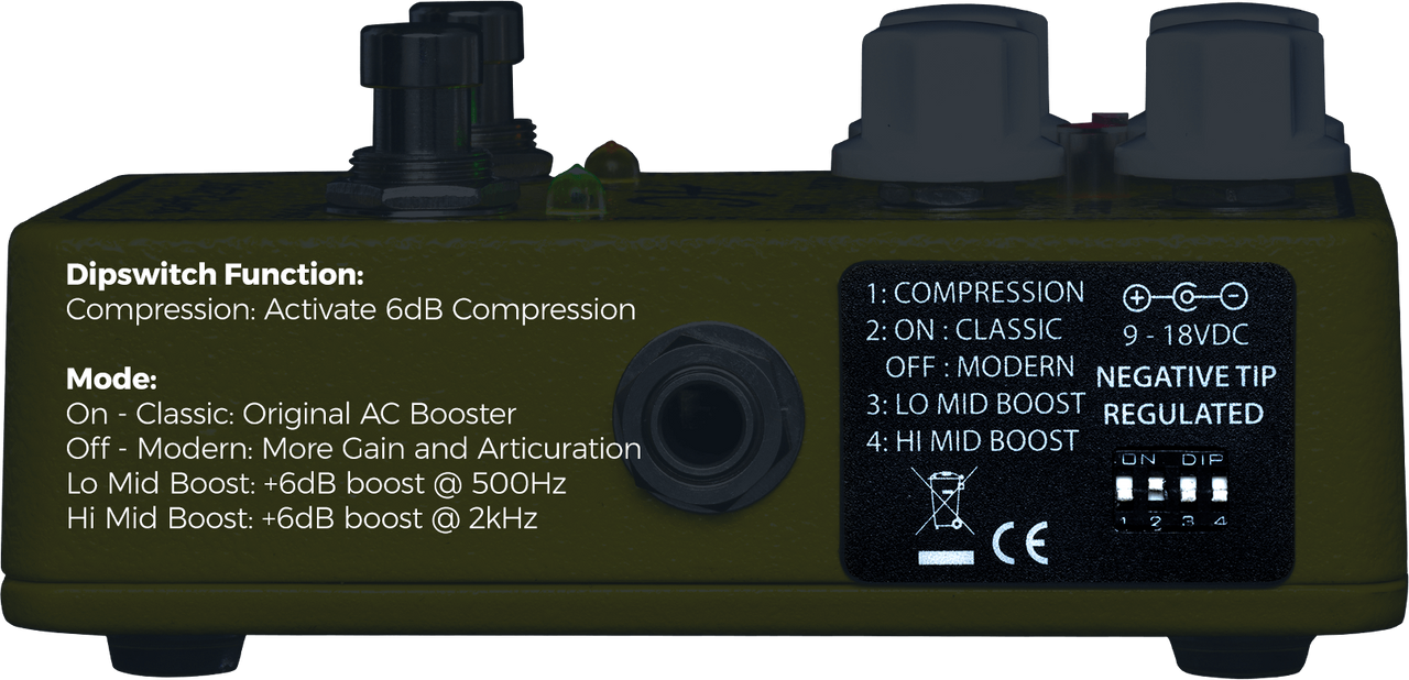 Xotic AC Booster V2 boost pedal
