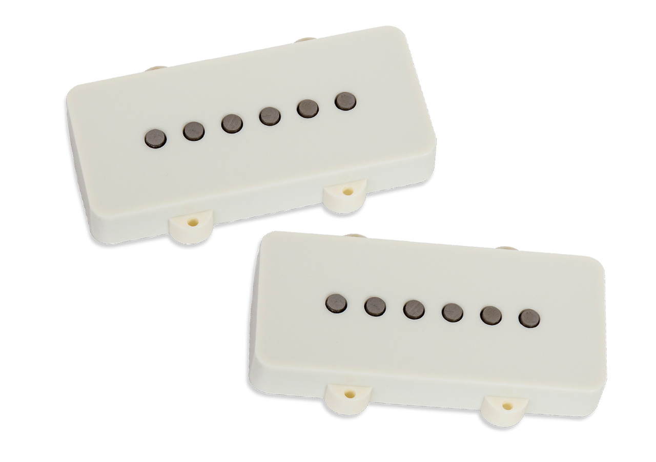 Seymour Duncan Jazzmaster Silencer Hot pickup set - parchment