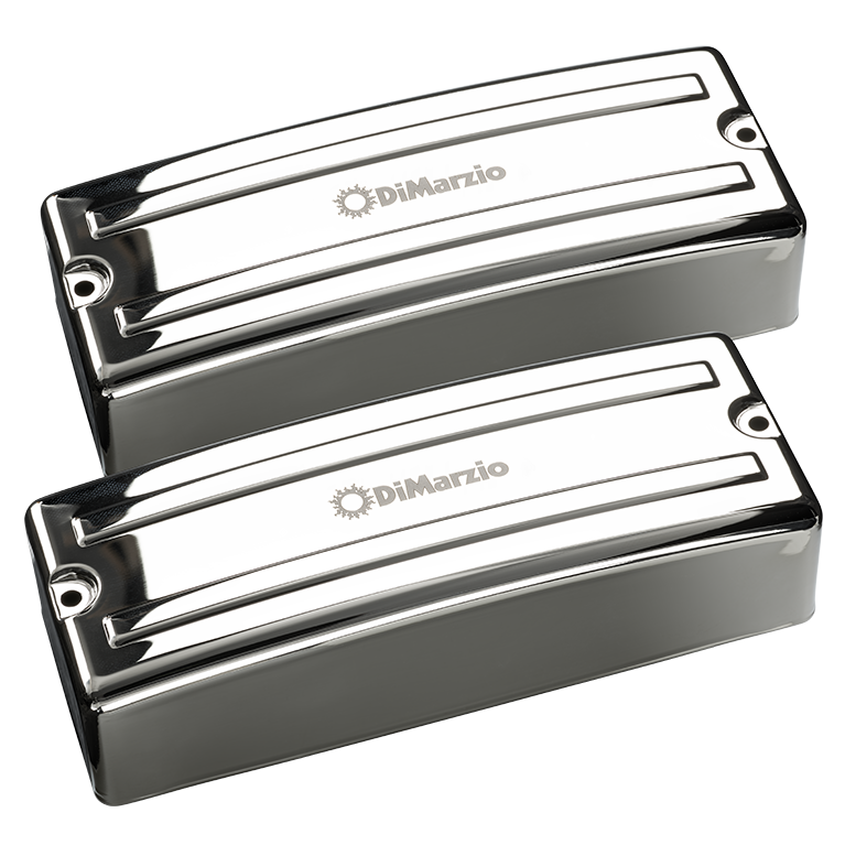 DiMarzio Colossal 5-String Soapbar Bass pickup set - nickel