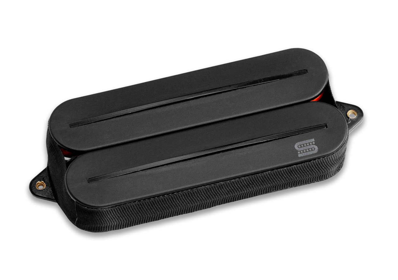 Seymour Duncan Wes Hauch's Jupiter 7 String humbucker set - black rails