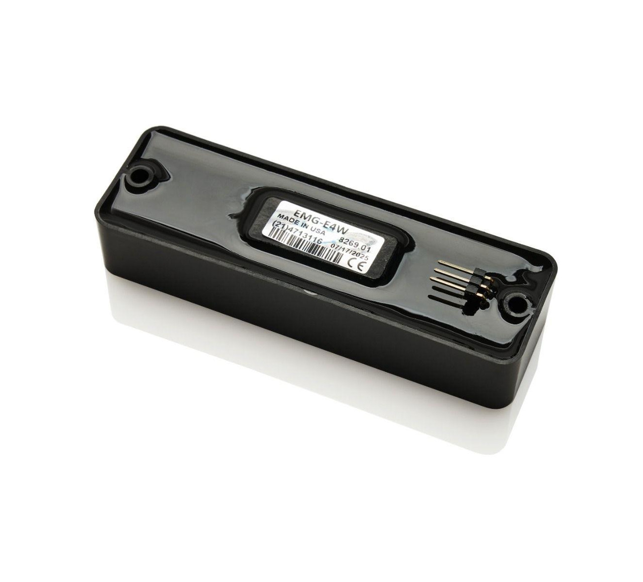 EMG E4W 4-String Slim Soapbar Bass Set - black