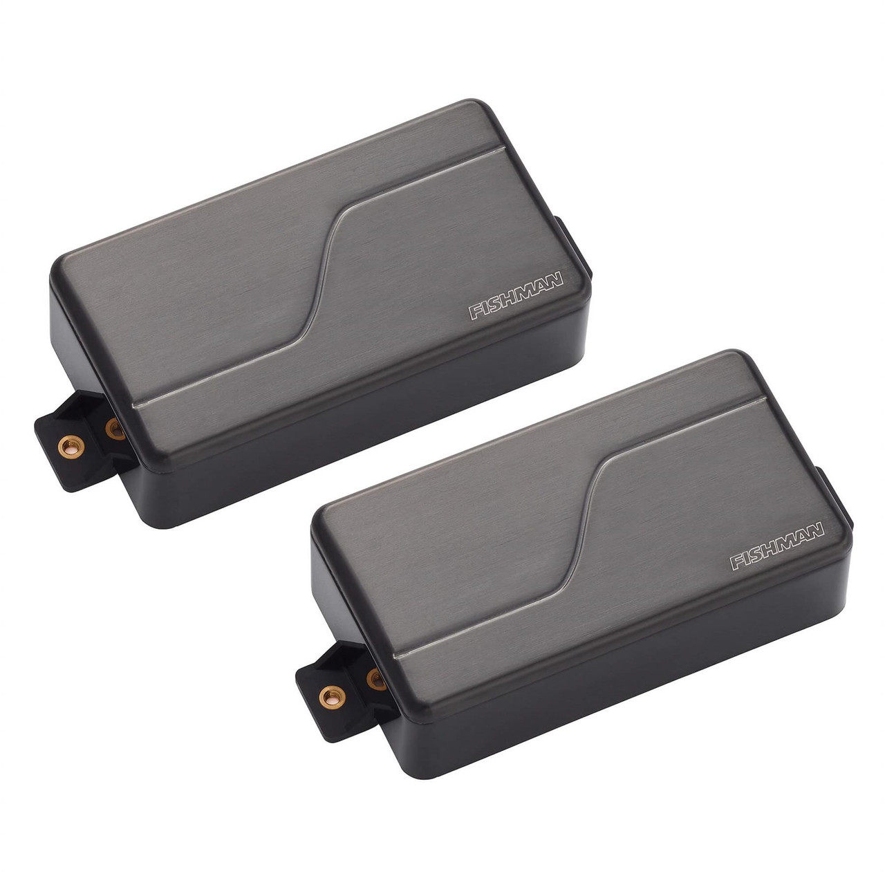 Fishman Fluence Modern Humbucker 6 String Set, 3 Voice, Brushed Black Nickel