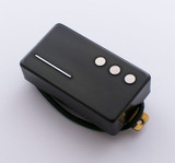 Railhammer Cleancut Humcutter bridge humbucker sized P90 - black Railhammer Cleancut Humcutter bridge humbucker sized P90 - black