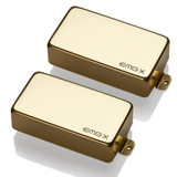 EMG 81X / 85X Humbucker Pickup set - gold active