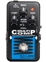 EBS Blue Label MultiComp Compressor pedal EBS Blue Label MultiComp Compressor pedal