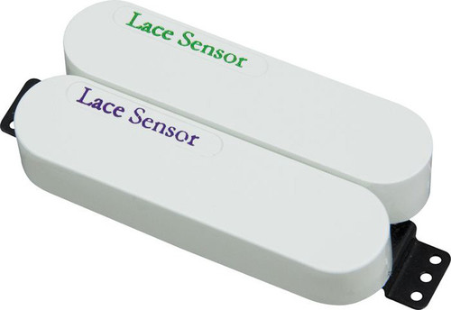Lace Sensor Dually Purple/Emerald pickup - white