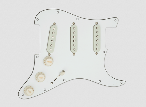 Seymour Duncan STK-10 YJM Fury Loaded Pickguard - off-white/white pickguard