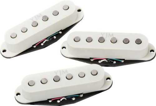 Seymour Duncan STK-10 YJM Fury Loaded Pickguard - off-white/white pickguard