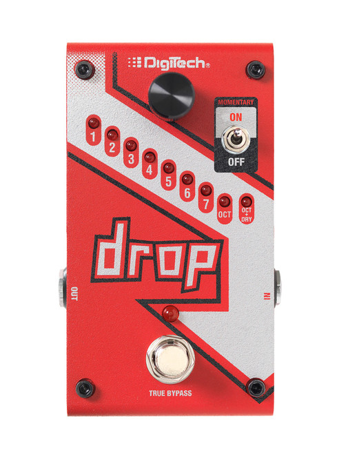 Digitech Drop Polyphonic Drop Tune Pitch Shifter pedal
