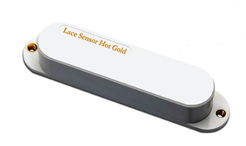 Lace Sensor Hot Gold Single Coil Pickup - white