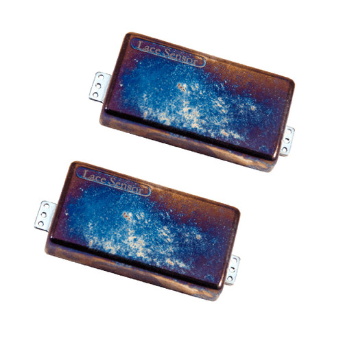 Lace Finger Burners Humbucker Set - burnt chrome