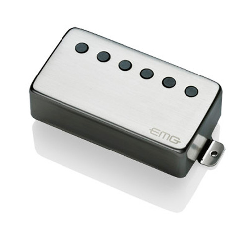 EMG 66 Alnico V Active Neck Humbucker - brushed chrome