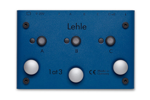 Lehle 1 at 3 SGoS Switcher - 1 instrument to 3 amps