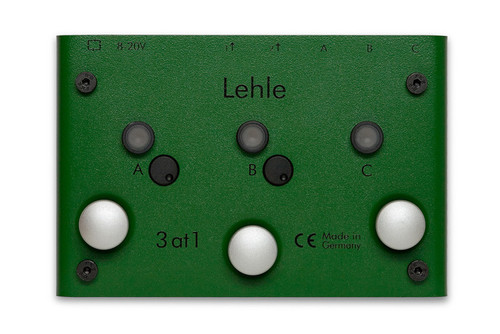 Lehle 3 at 1 SGoS Switcher - 3 instruments to 1 output