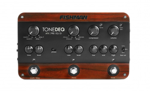 Fishman AFX Pro EQ Mini Acoustic Preamp & EQ pedal - Macdaddy Music
