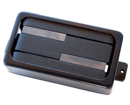 Lace Alumitone Humbucker w/ trim ring - black anodized