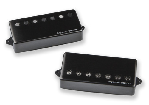 Seymour Duncan Jeff Loomis Blackouts 7 String Passive Mount Humbucker set - black nickel