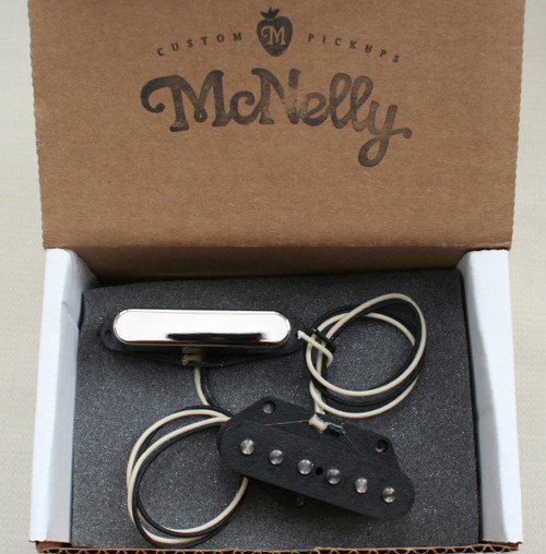 McNelly Pickups A2 Signature Plus Tele Pickup set - nickel neck