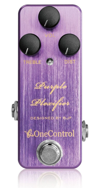 One Control BJF Designed Anodized Brown Distortion pedal