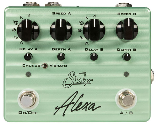 Suhr Alexa Dual Channel Multi-Wave Chorus / Vibrato pedal